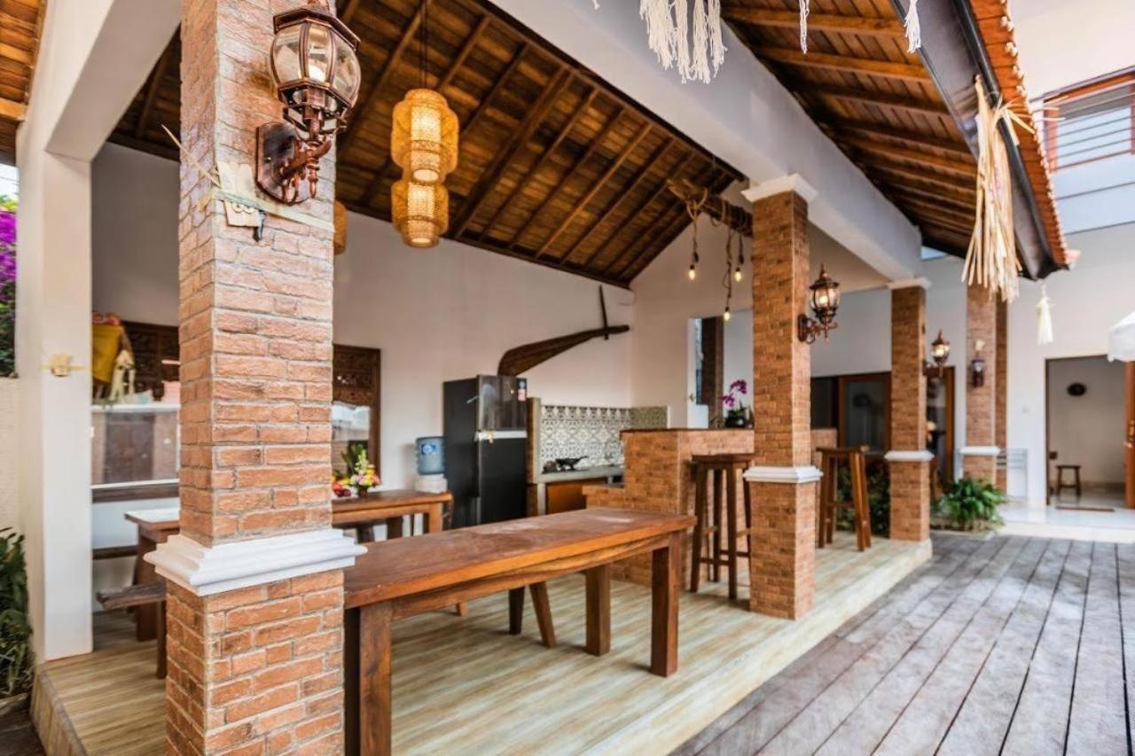 Canggu Paradise:Private House/Room Apple Near Pool Exterior foto